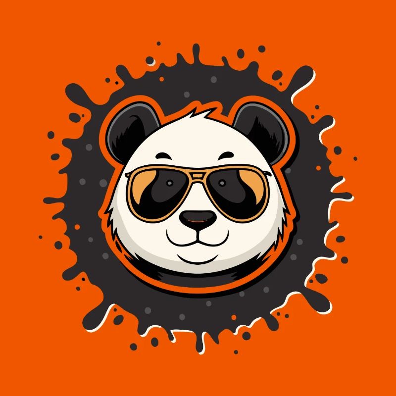 Panda Chic Gläser oranger Spritzer