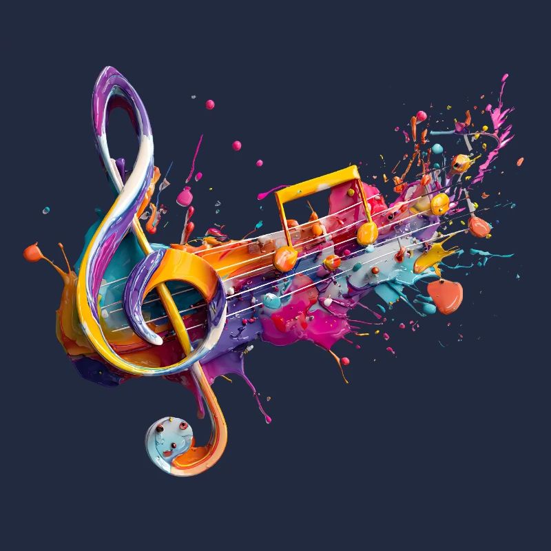 Musique couleur : notation colorée