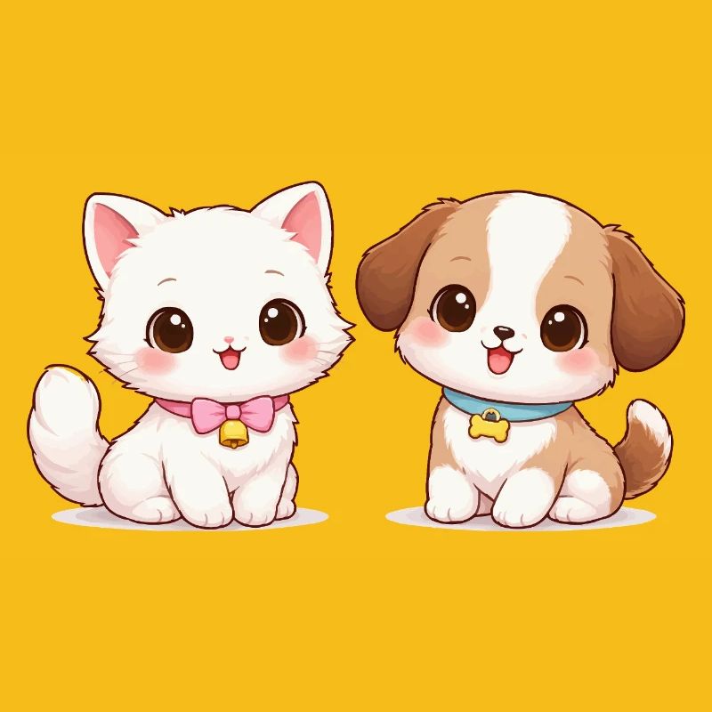 Hund Katze Comic