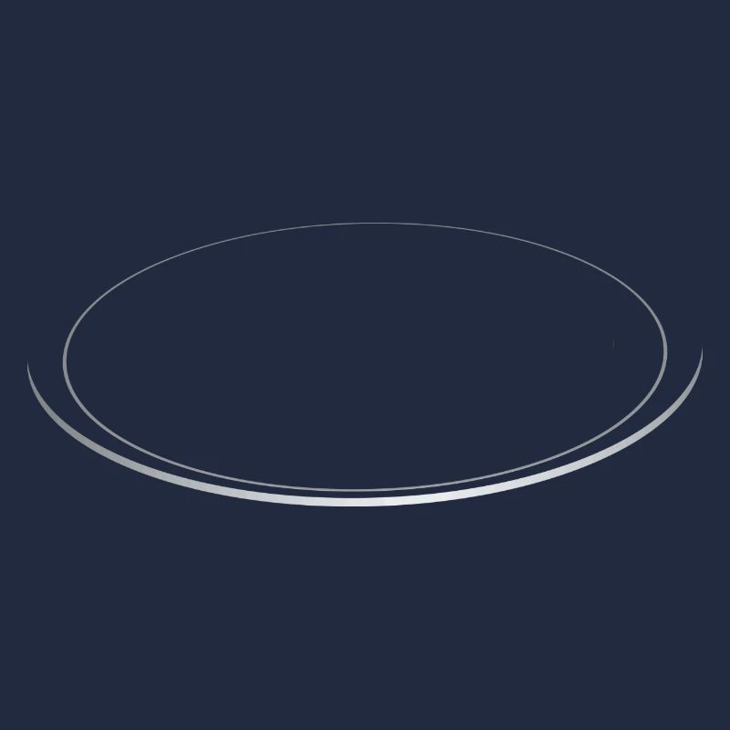 3D Saturnring metallic