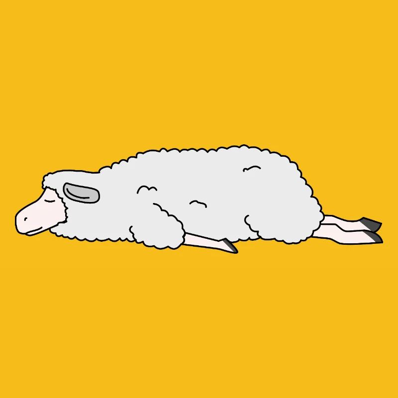 Lazy Sheep Sleeping DIY Funny Costume