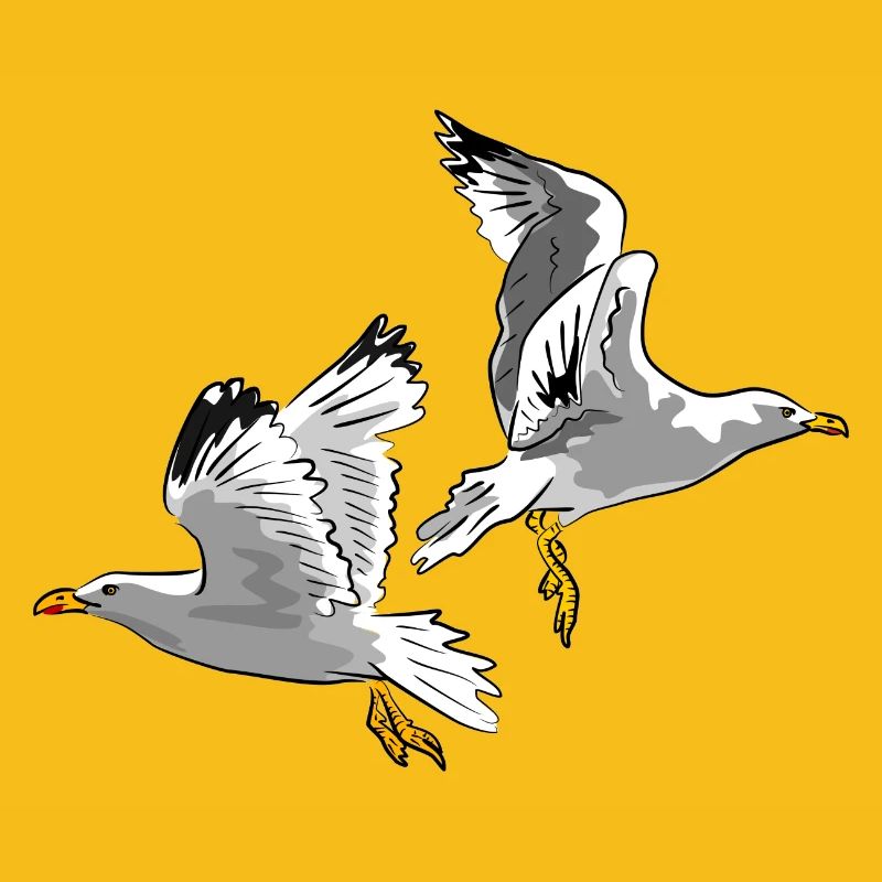 moewe vogel urlaub