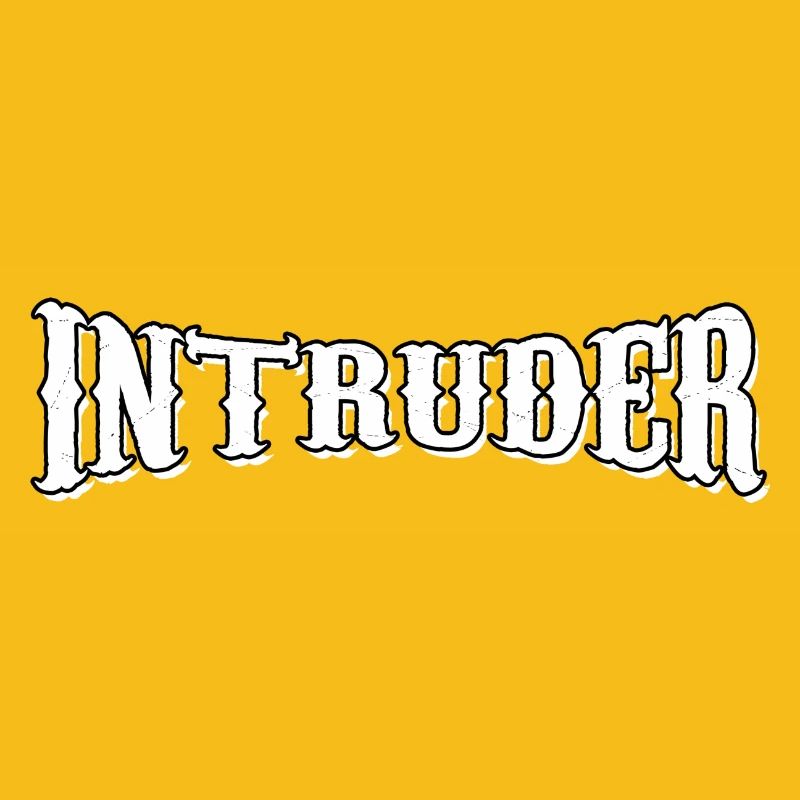 intruder hacker intruder clan sticker computer