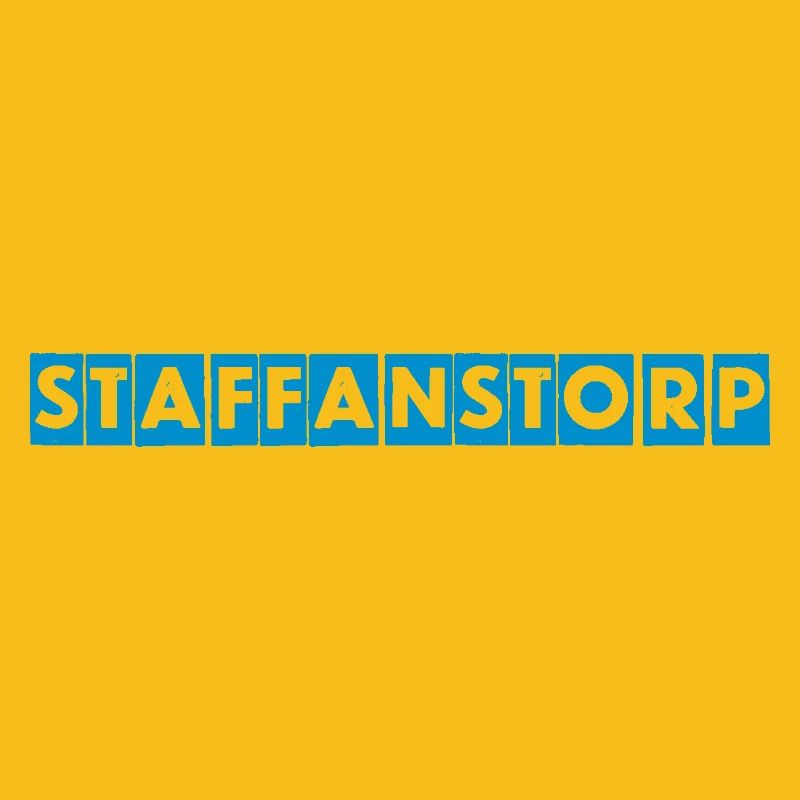 Staffanstorp – Blue Text Design
