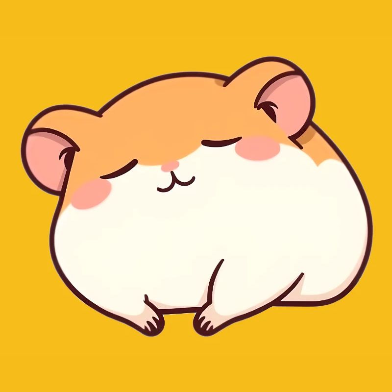 Schlafender Hamster