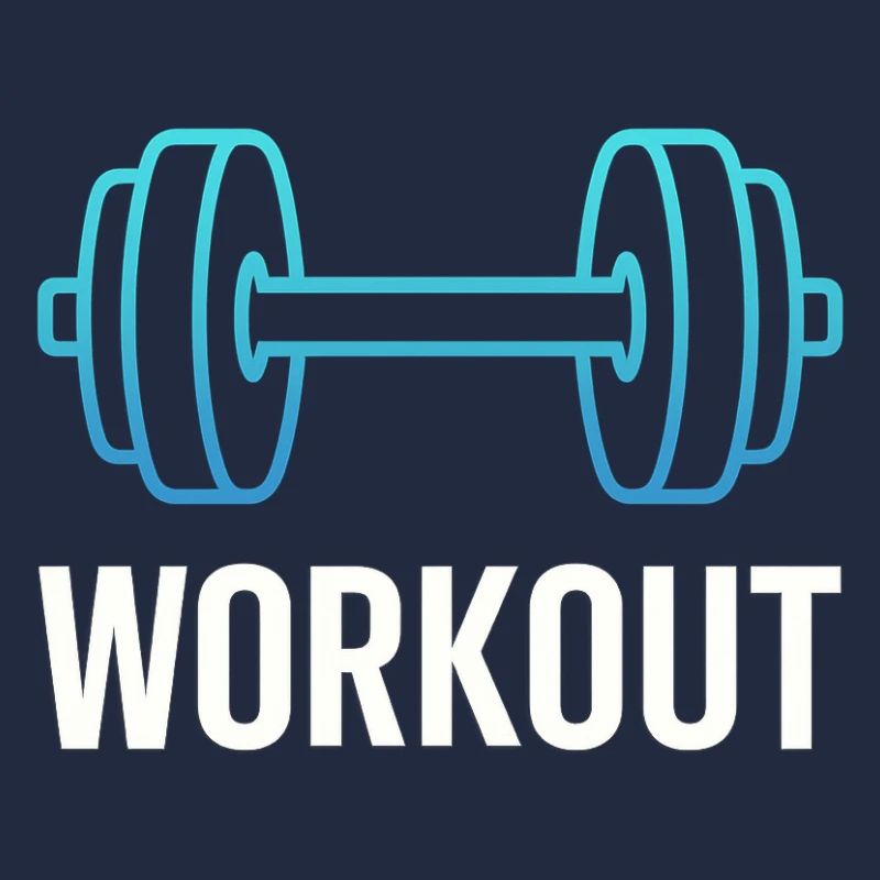 Neon-Workout-Hanteln
