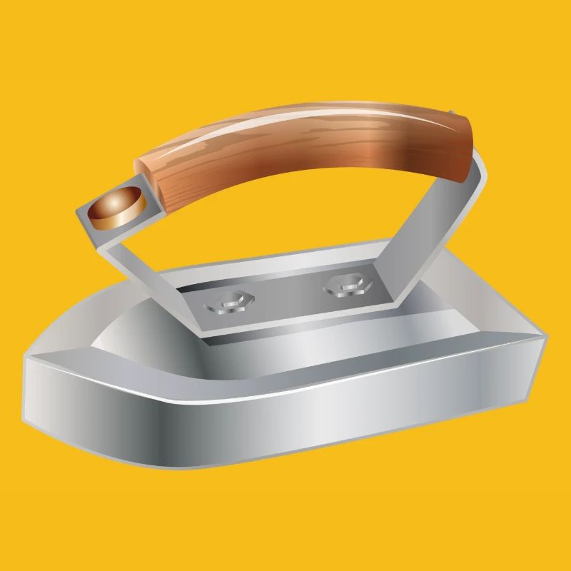antique iron for nostalgic feelings