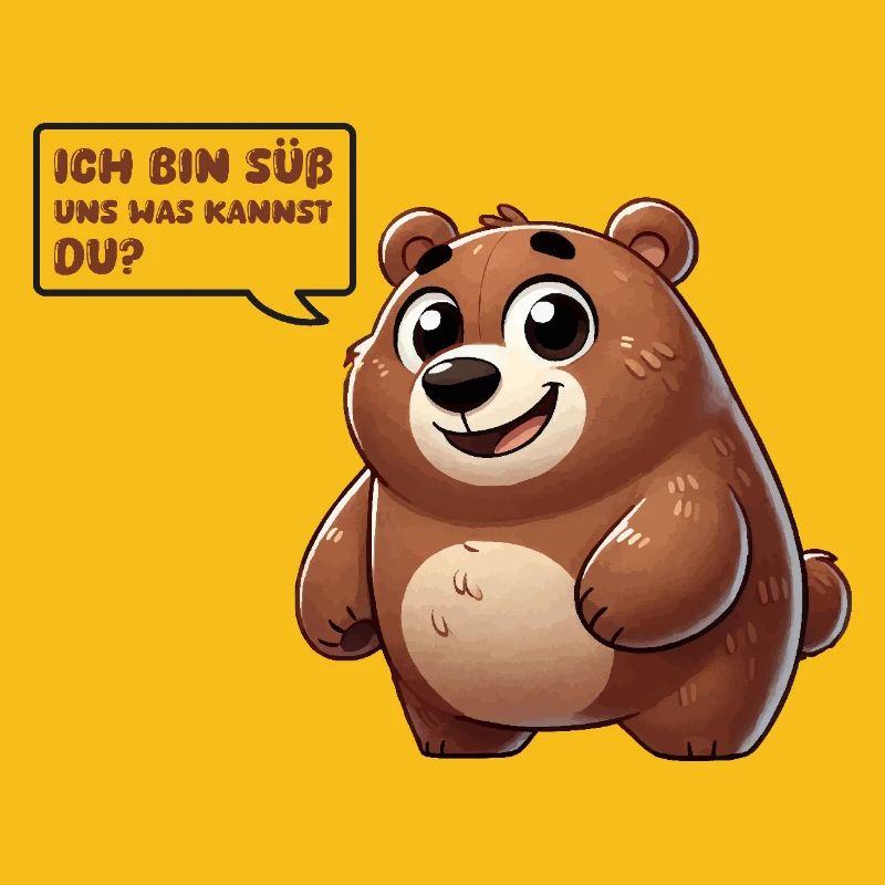 bär comic süß
