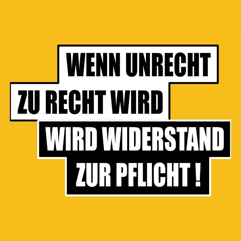 WENN UNRECHT ZU RECHT WIRD