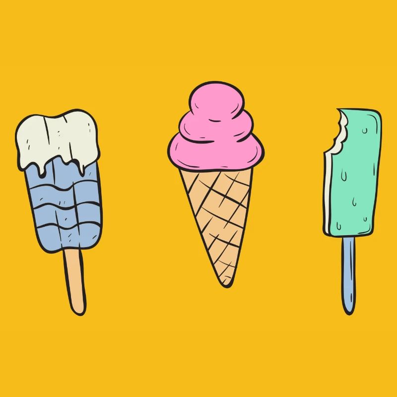 Süßes Eis