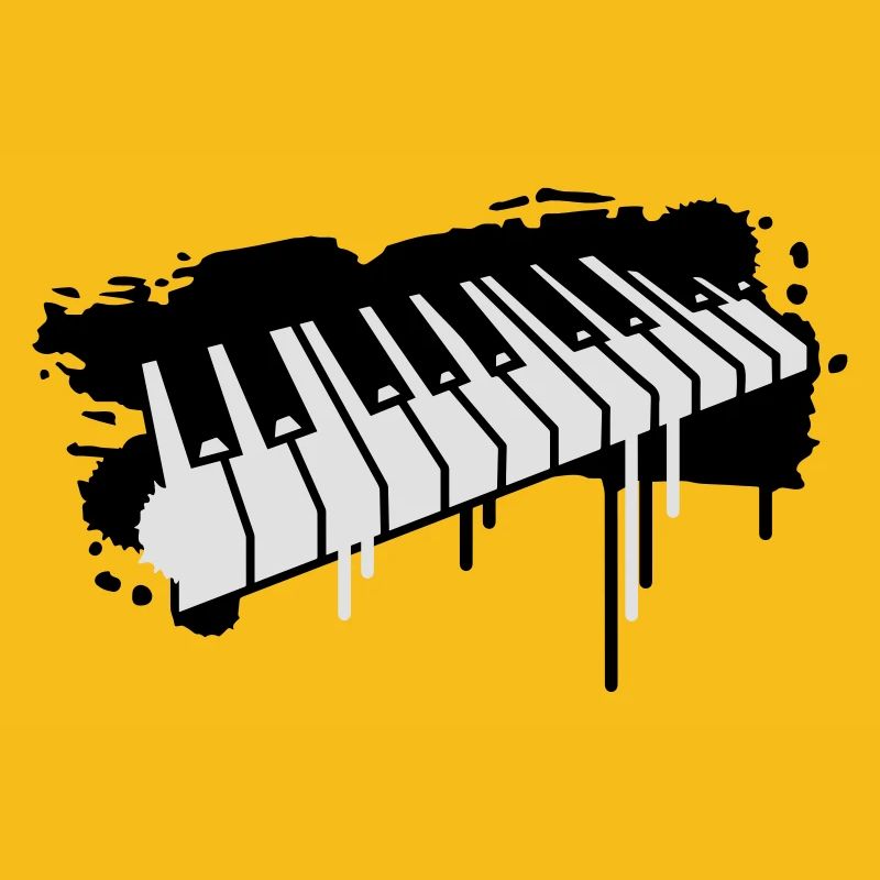 Un graffiti clavier