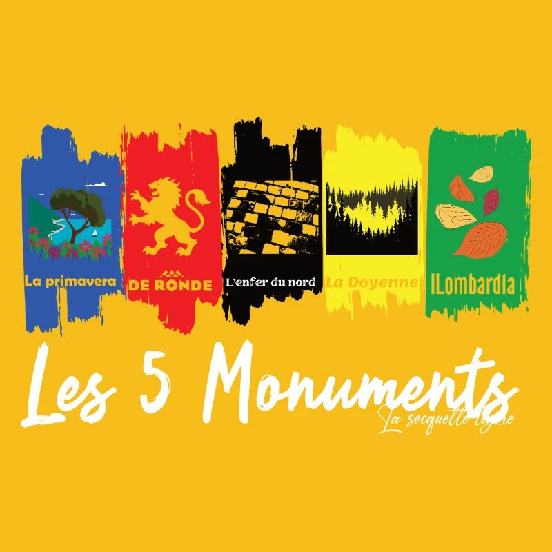 Les 5 Monuments du cyclisme