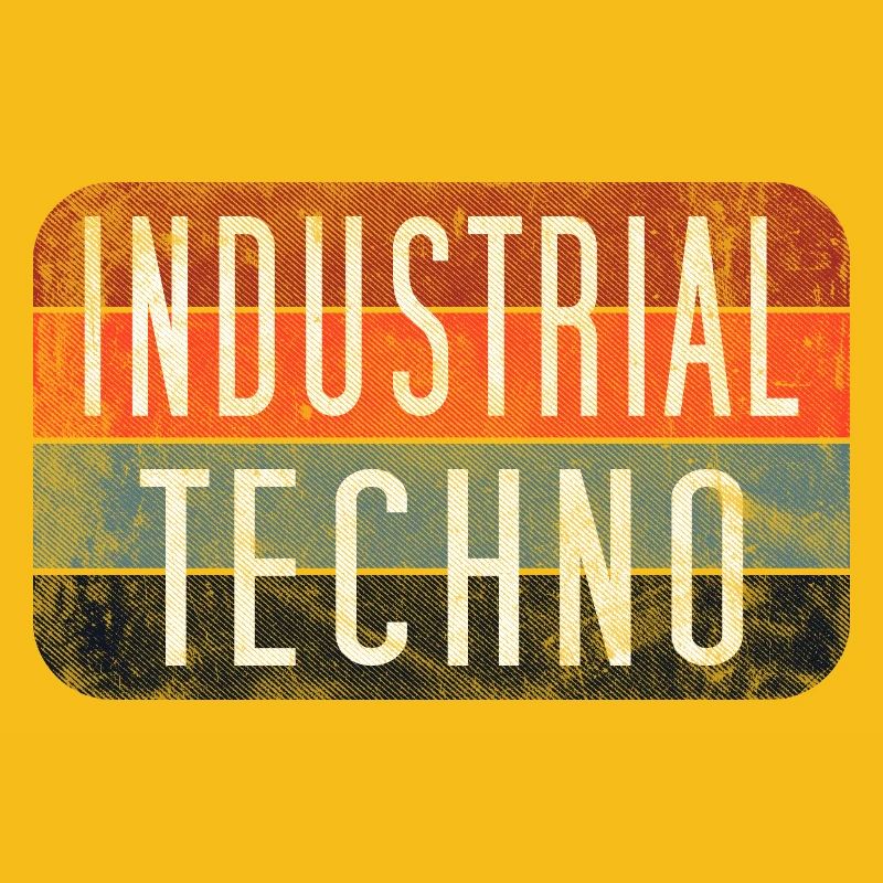 Industrial Techno Retro Gradient
