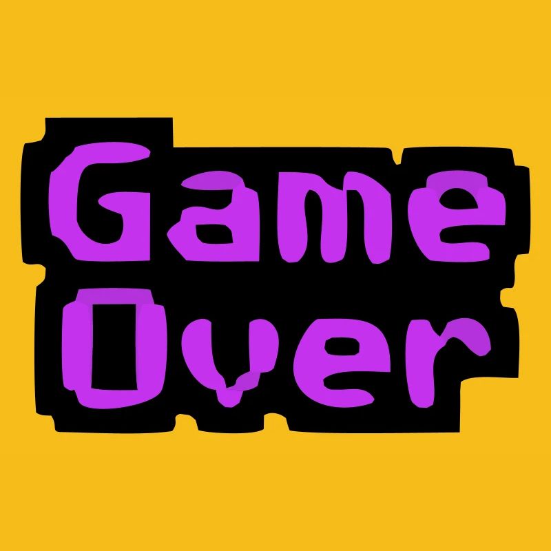  Game Over Pixel Retro