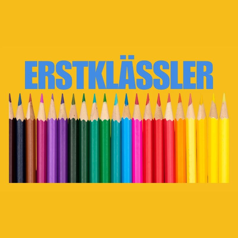 Conception au crayon de couleur de première année