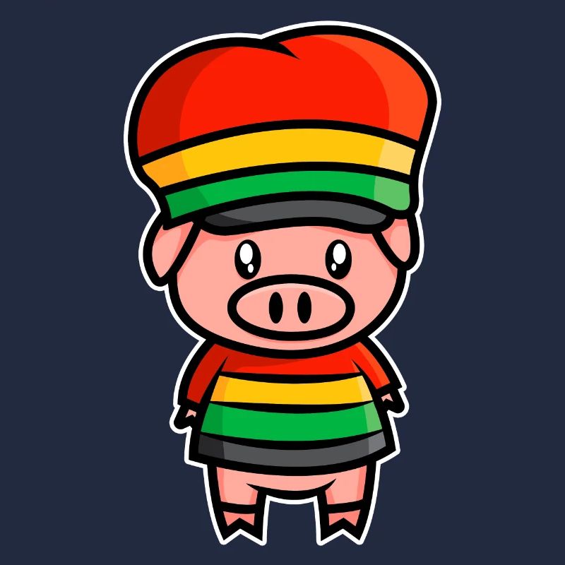 Doux cochon de la Jamaïque - design