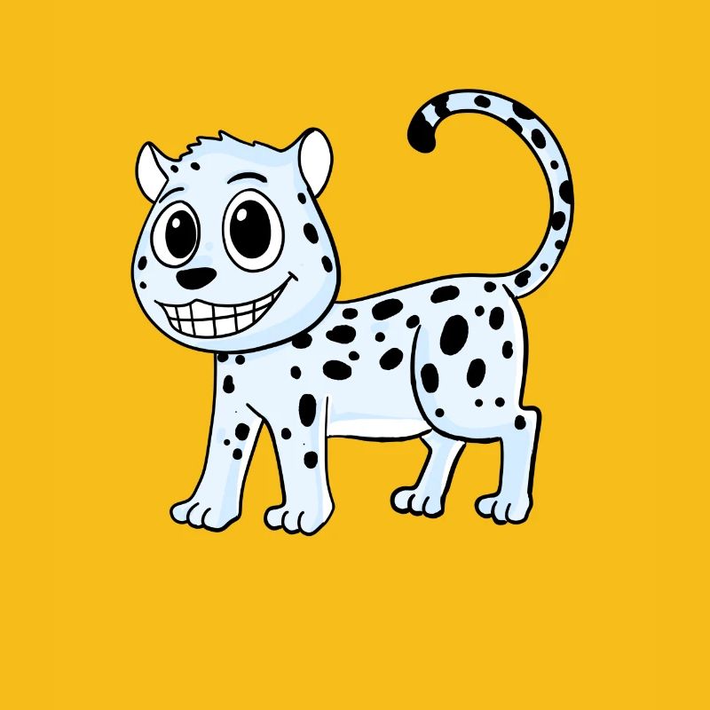 Schneeleopard Leopard