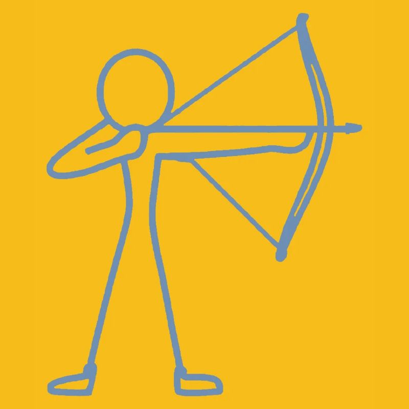 Archer à l’arc à l’arc à l’arc
