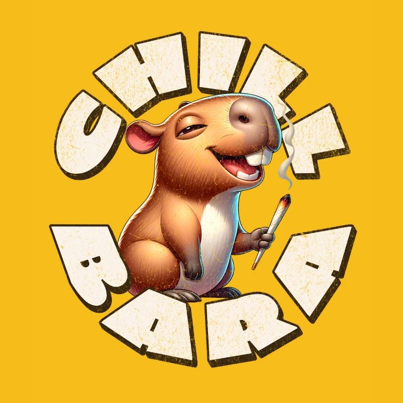 Capybara Chill Bara