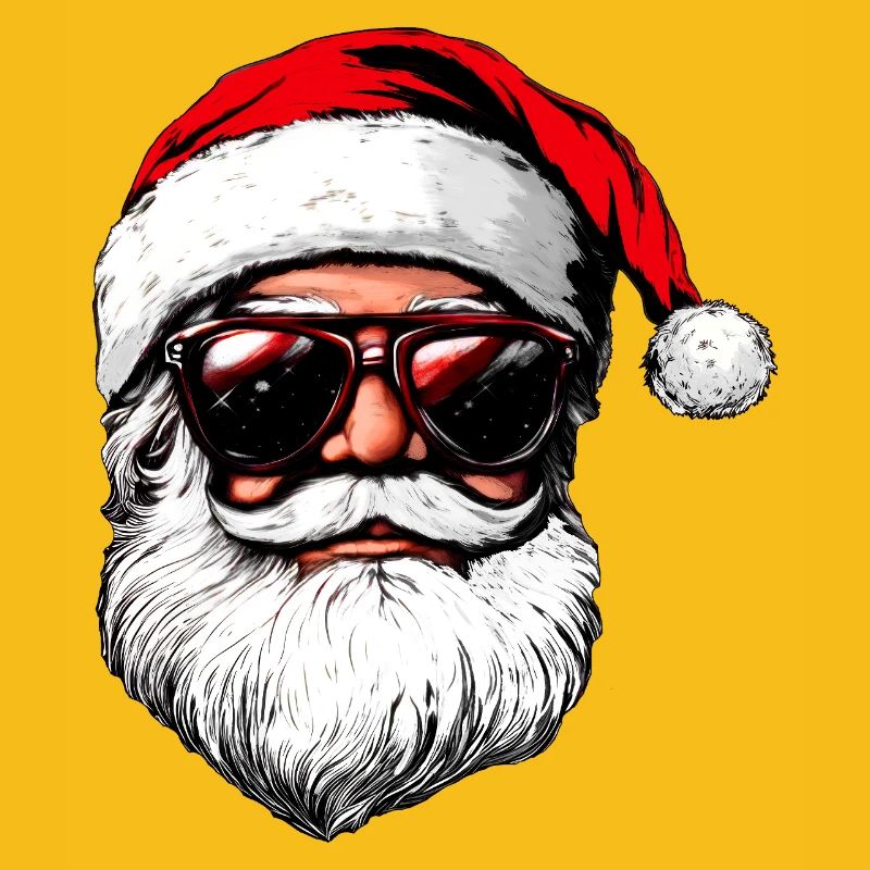 Cooler Weihnachtsmann