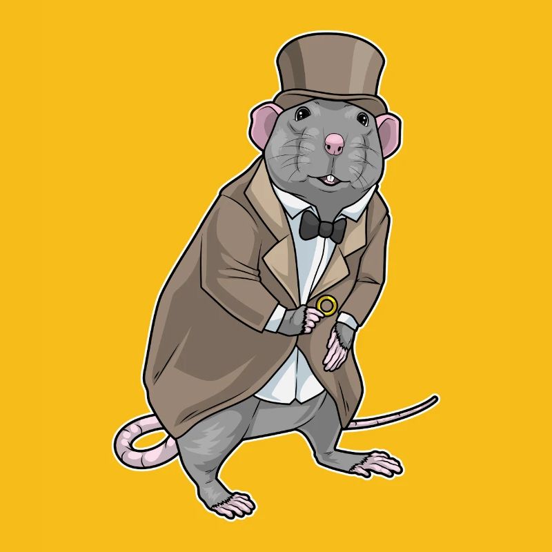 Ratte Bräutigam Ehering Hochzeit