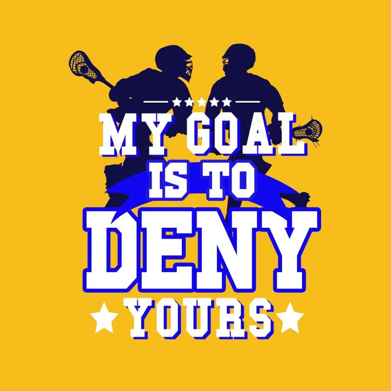 Mon objectif est de refuser votre conception de lacrosse