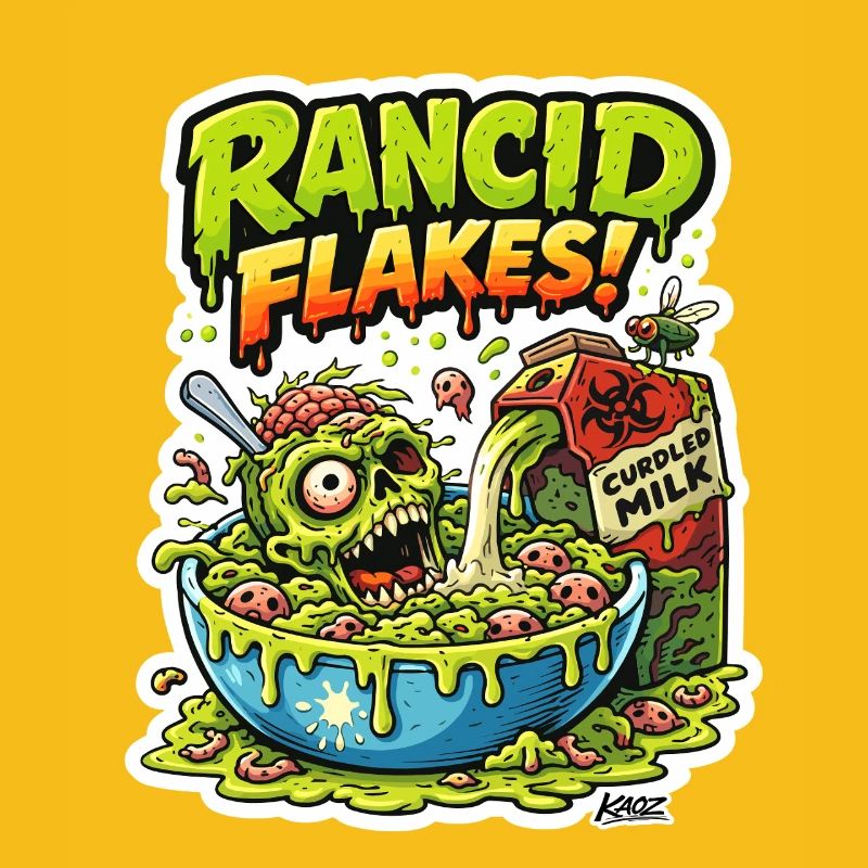 Dissgusting skull Flakes Monster