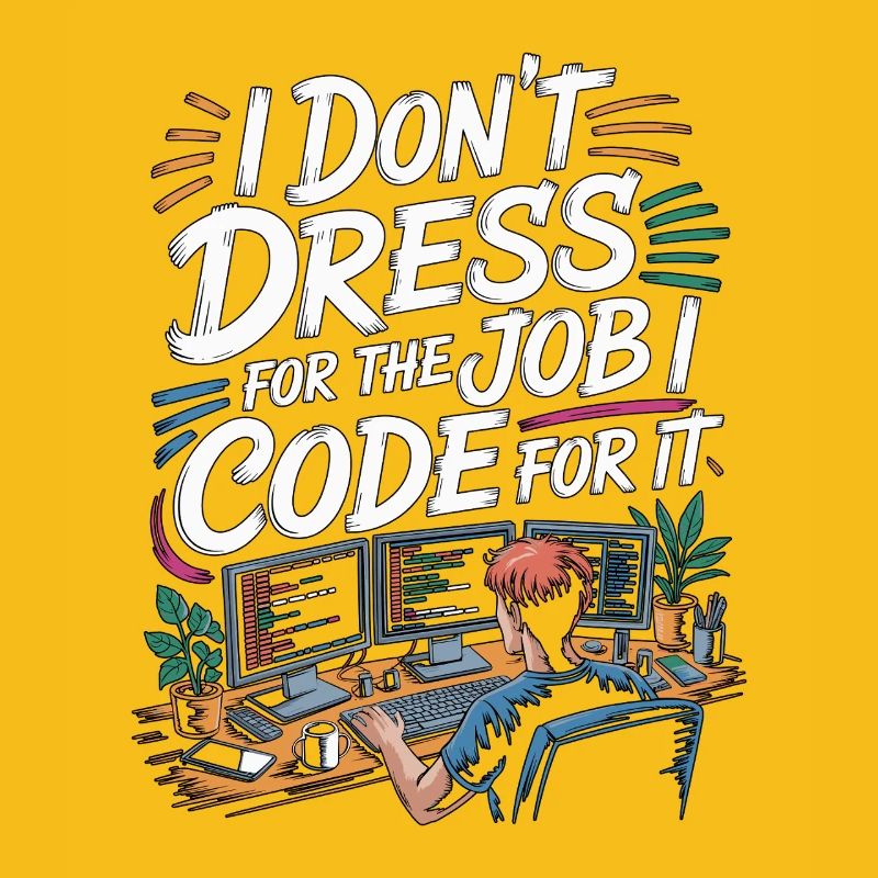 Remote Developer I Don't Dress Remote Tech Worker