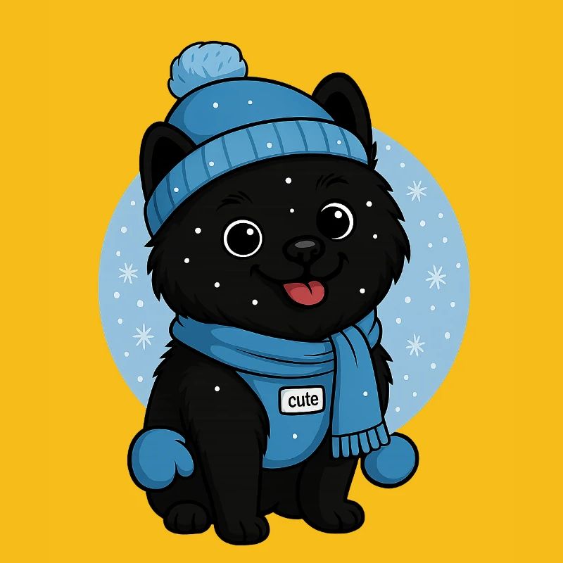 Kuschelhund Winterzauber