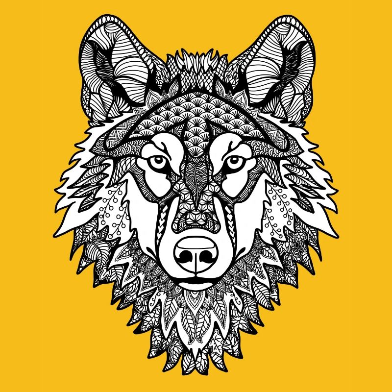 Mandala Wolf
