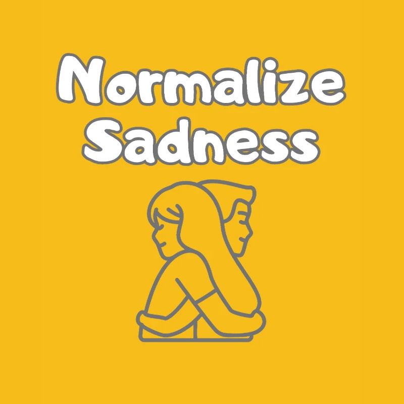 Normalize Sadness – Depression Is Real Shirt