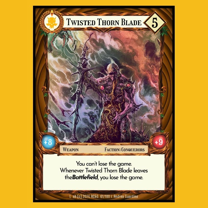Twisted Thorn Blade