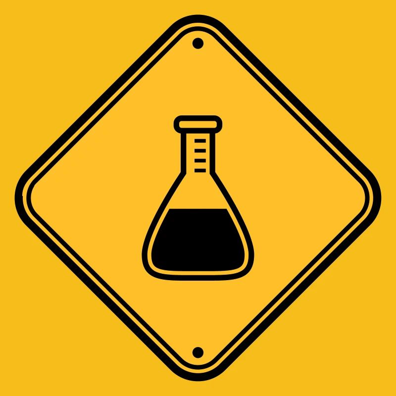 caution science shield note caution flues