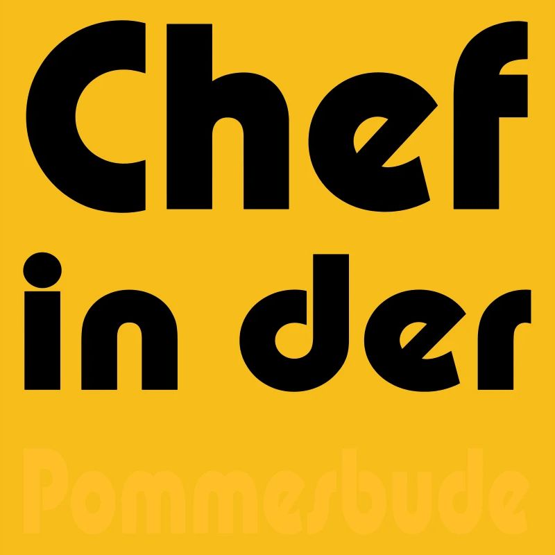 Chef in der Pommesbude