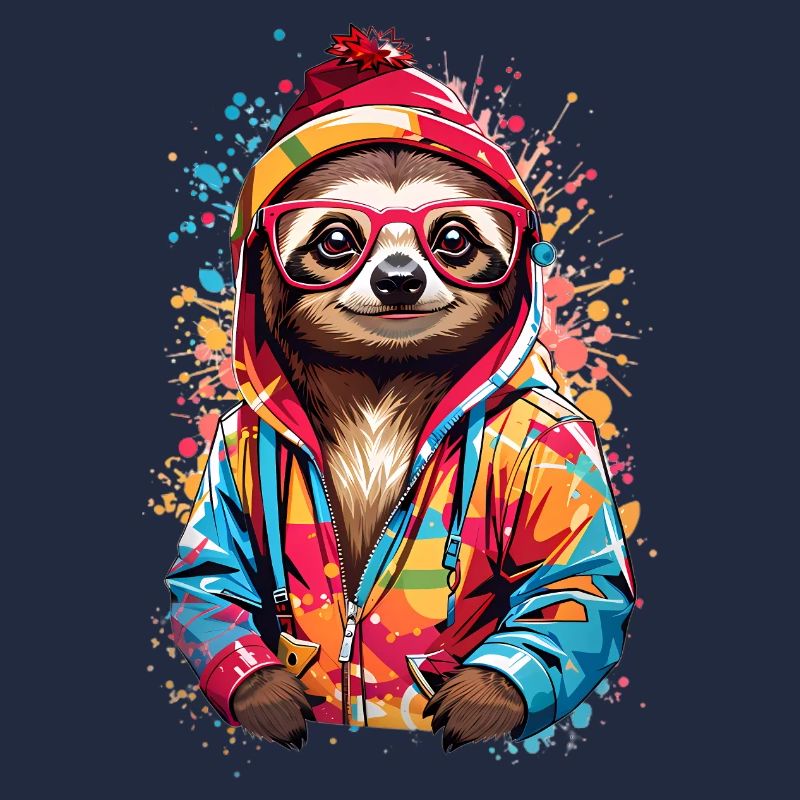 Coole Faultier