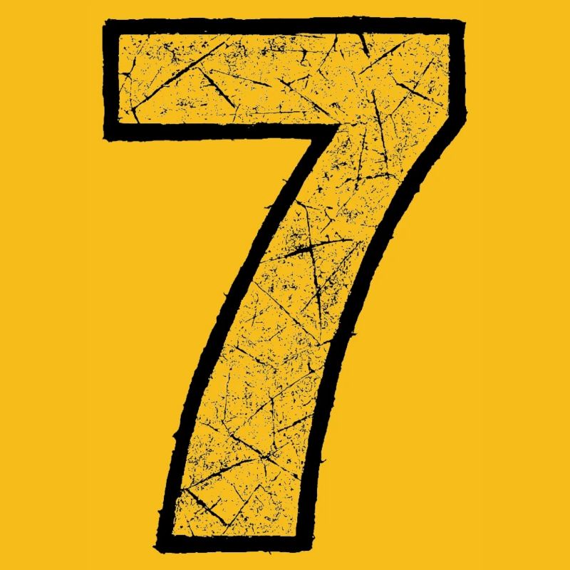 Cracked Seven Digit Pattern