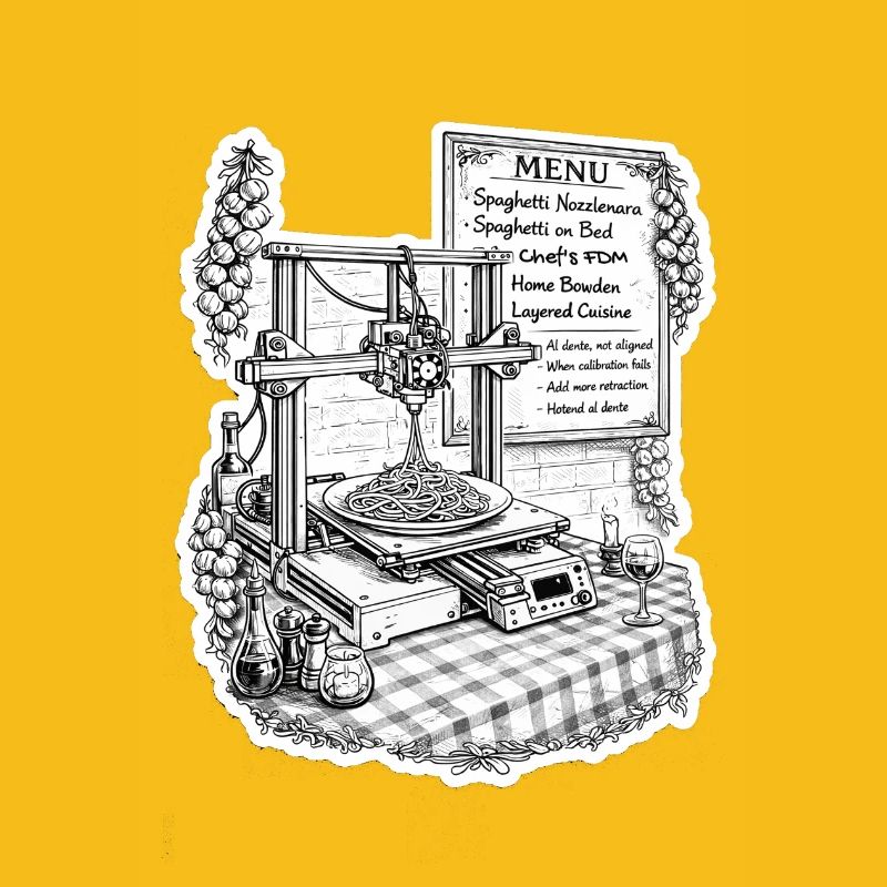 Spaghetti 3D Printer