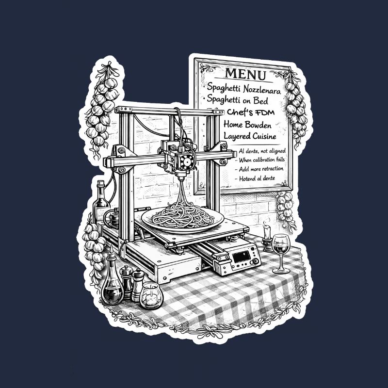 Spaghetti-3D-Drucker