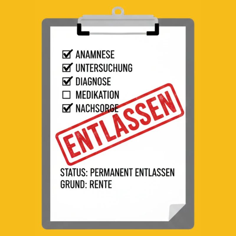 Désaffectation : Satire de soins