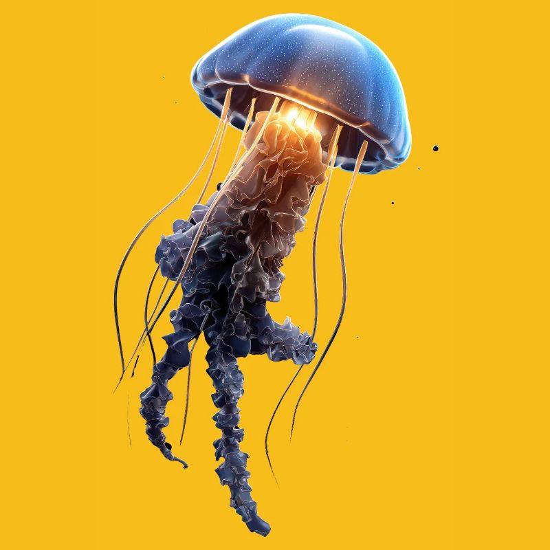 Méduse Méduse de feu Méduse Méduse mignonne
