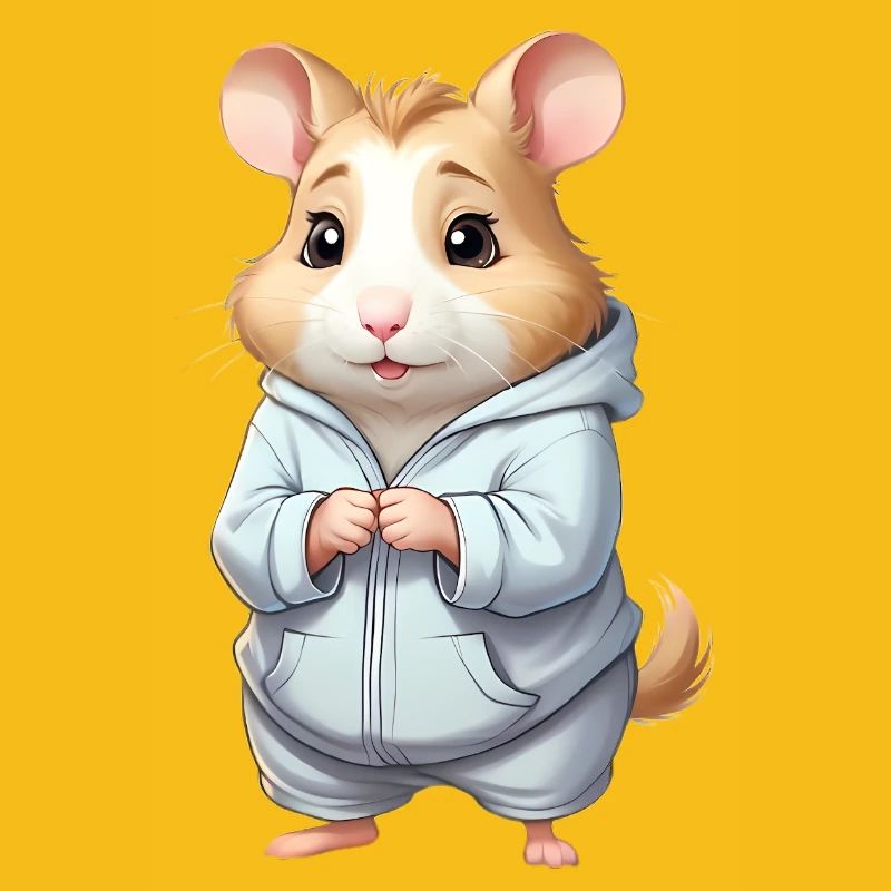 Cuddly Hero Hamster Pull à capuche