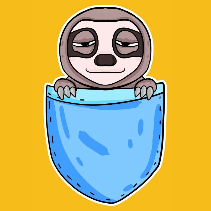 Funny Sloth Design