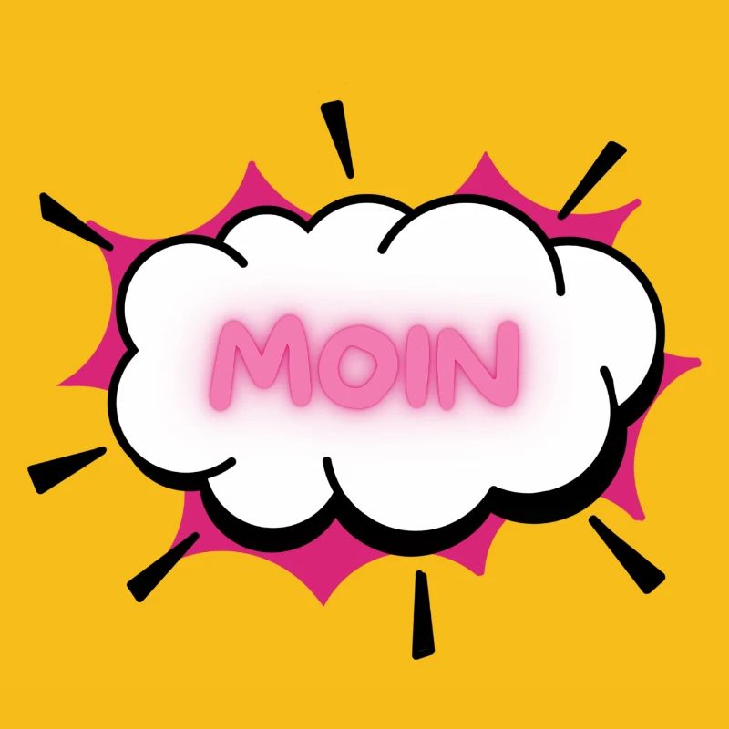 MOIN Neon Wolke