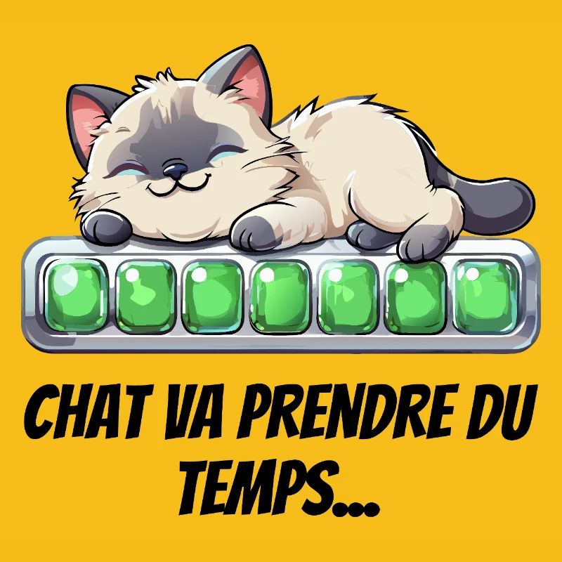 Chat Va Prendre Du Temps - Chaton Mignon