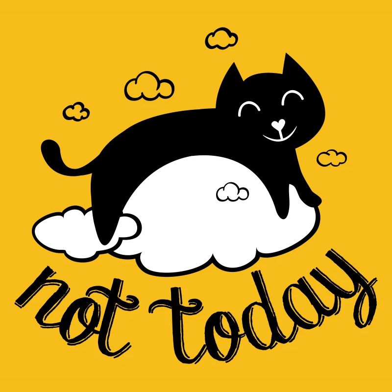 Not today, not today! funny cat humor