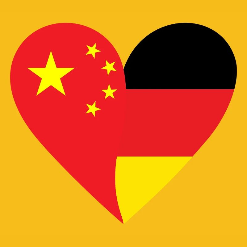 China Germany Heart