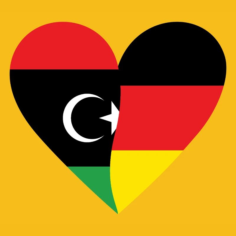 Libya Germany Heart