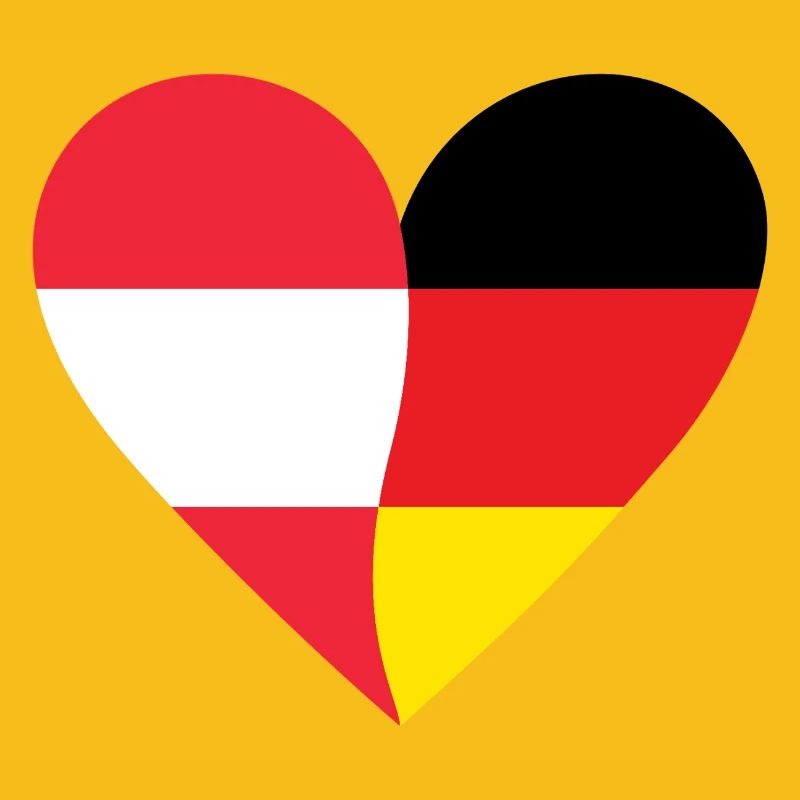 Austria Germany Heart