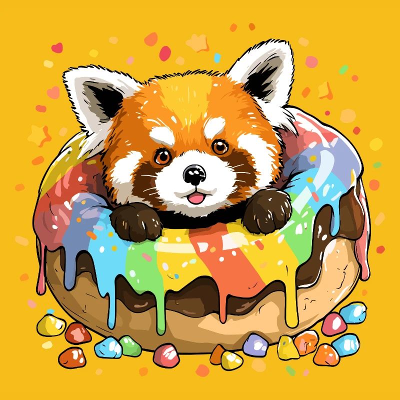 Red Panda Cake Magic