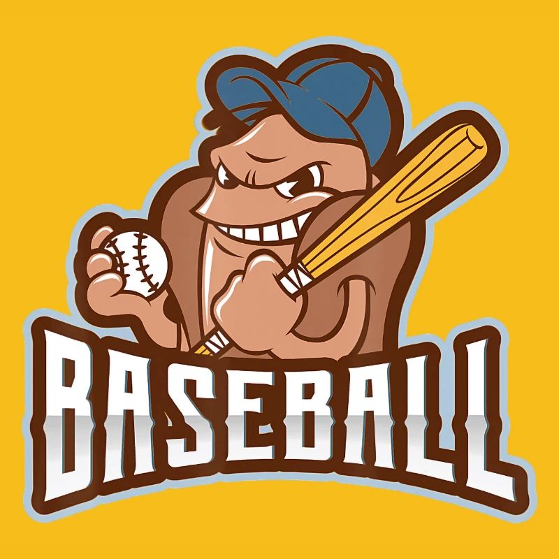 Rogue Batter Baseball-Maskottchen